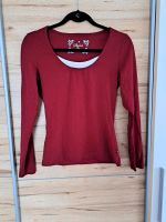 Shirt Langarmshirt rot Damen Tom Tailor M Bayern - Oberbergkirchen Vorschau