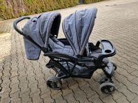 Doppelkinderwagen Chic4Baby in grau/schwarz zu verkaufen Baden-Württemberg - Mögglingen Vorschau