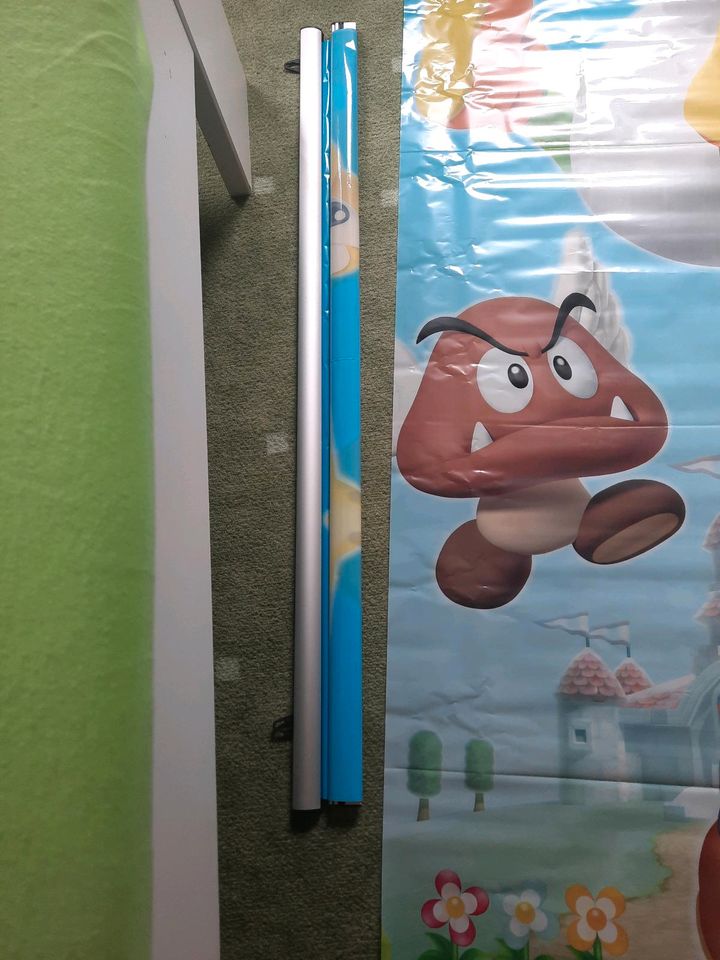 Super mario luigi Banner 2 Stück Party Geburtstag Schuleinführung in Weida