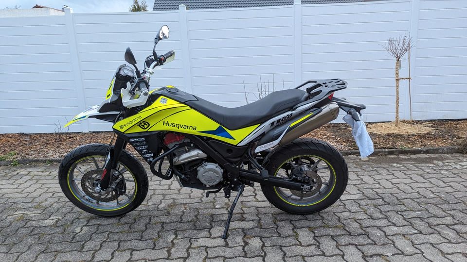 Husqvarna TR650 Strada mit Terra-Front BMW Motor, TÜV neu in Unterdießen