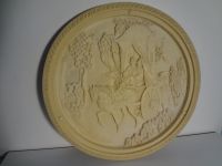 Seltenes „antikes“ asiatisches Relief Tisch mineralisch Kunstguss Hessen - Linden Vorschau