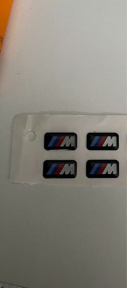 BMW M Emblem Orginal 4 Stück in Baiersbronn
