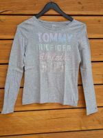 Tommy Hilfiger Mädchen Longsleeve mit Pailletten Grau Unstruttal - Eigenrode Vorschau