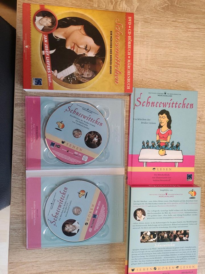 Schneewittchen DVD, CD, Buch in Weimar