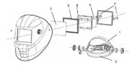 10 Stück Vorsatzscheibe außen für TBi Clarc, 714P002080, neu Bayern - Cham Vorschau