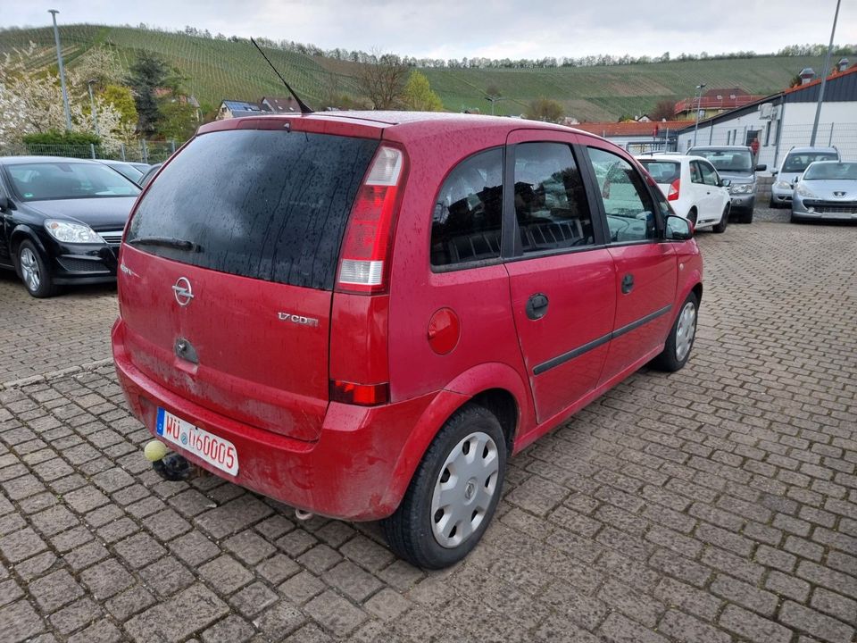 Opel Meriva 1.7 cdti  Klima  2xFuZv Anhkpl in Randersacker