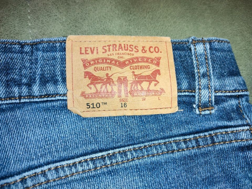 Jeans von Levi's für Mädchen Skinny Größe 16 entspricht 176 cm in Berlin