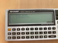 SHARP Pocket Computer PC-1360 - Taschenrechner Niedersachsen - Cuxhaven Vorschau