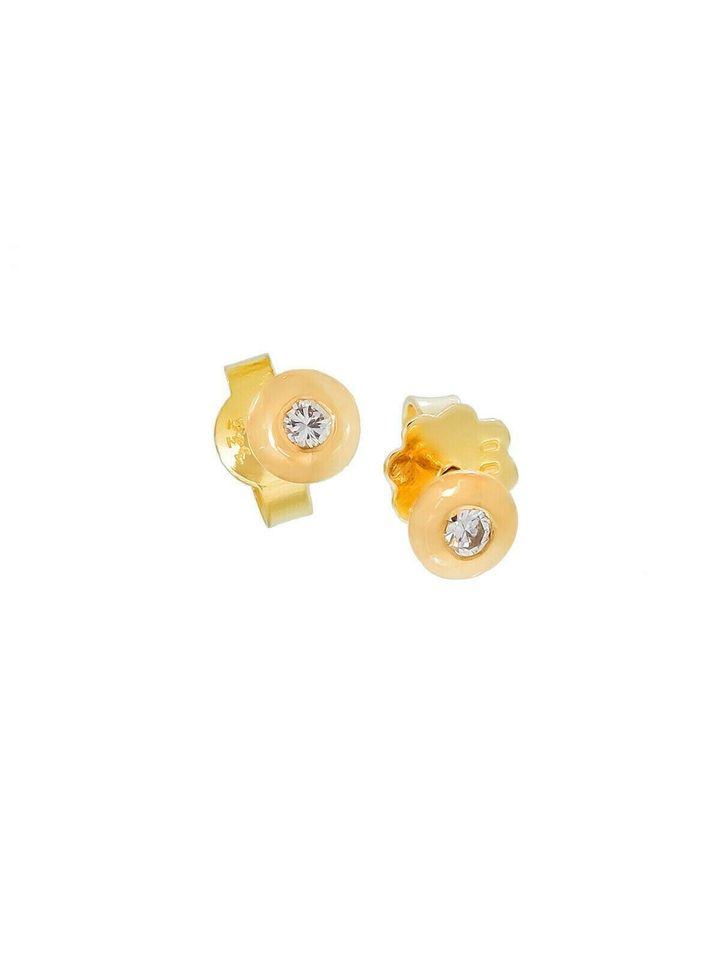 Damen Ohrringe 585 Gelbgold Brillanten Nr.140299 M57 wie neu TOP in Hannover