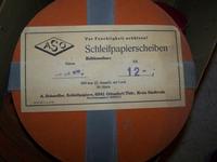 Schleifpapierscheiben, rund, mit Loch, DDR Sachsen - Flöha  Vorschau