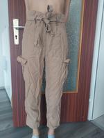 H&M Damen Teenie Cargohose XS beige/braun Bayern - Rattelsdorf Vorschau
