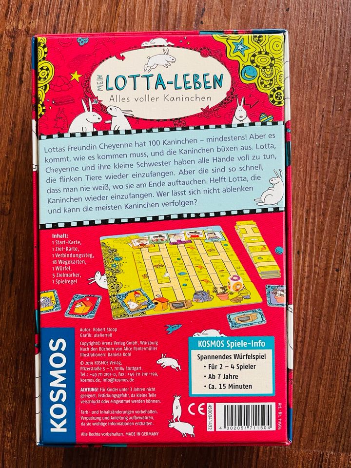 Lotta-Leben „Alles voller Kaninchen“ Gesellschaftsspiel in Bad Laasphe