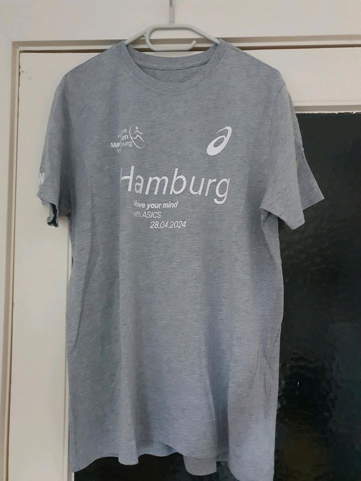 Volunteer shirt haspa Marathon Hamburg 2024 gr L grau in Hamburg