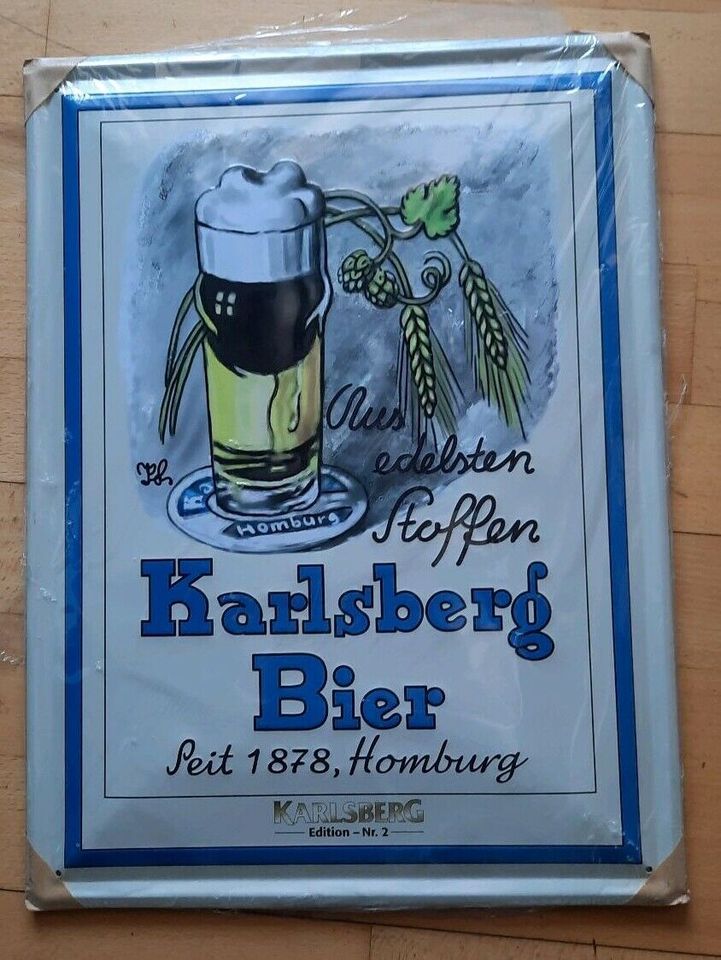 Blechschild Karlsberg Bier Edition 2 Metall Schild 40x30 cm in Rehlingen-Siersburg