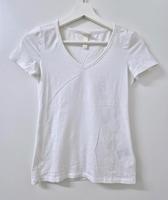 Neuwertiges T-Shirt in weiß Gr. XS von H&M Basic  Shirt Häfen - Bremerhaven Vorschau