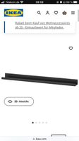 Moslanda Bildleiste Ikea 115cm schwarz Baden-Württemberg - Radolfzell am Bodensee Vorschau