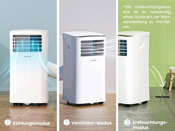 Mobiles Klimagerät, Klimaanlage Comfee mit Zubehör in Radebeul