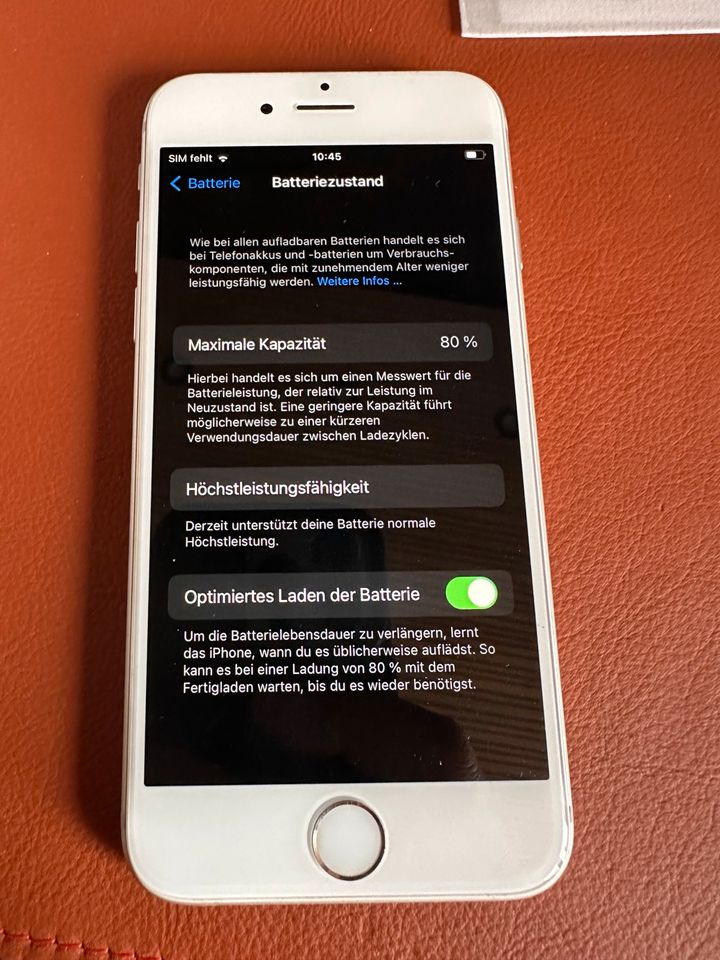 Apple iPhone 6S silber 64 GB in Erlau