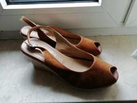 Tamaris Wedges Peeptoes Echtleder Gr. 41 Hessen - Erlensee Vorschau