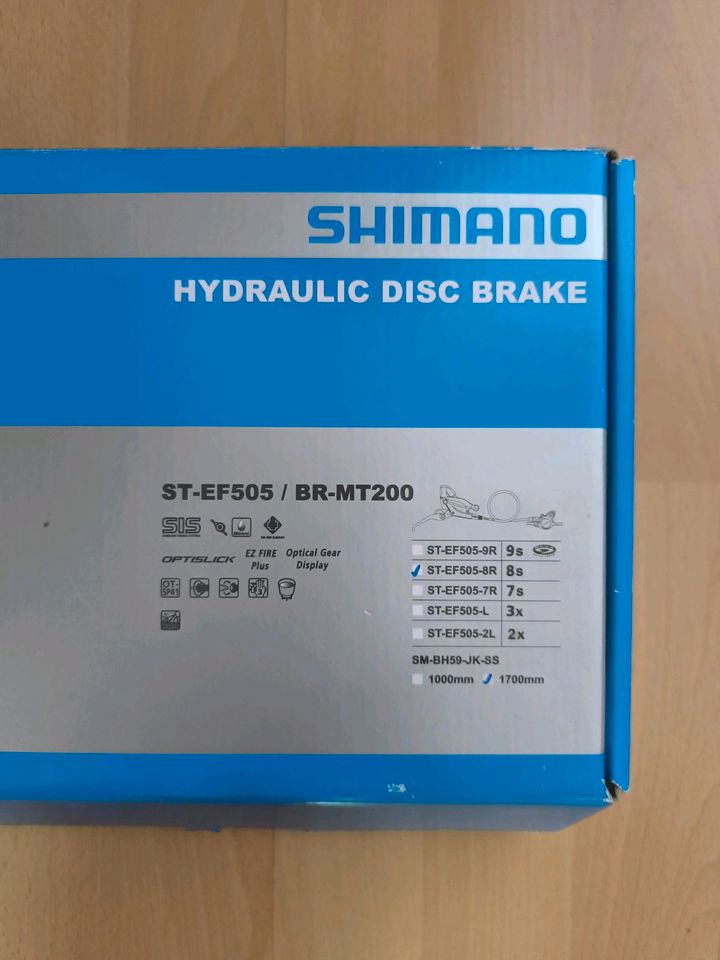 8 Fach Schalt-/Bremshebel Shimano ST-EF505/BR-MT200 neu in Hildesheim