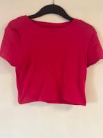 FSBN Sister Cropped Top - Knalliges Pink | Größe L Nordrhein-Westfalen - Mönchengladbach Vorschau