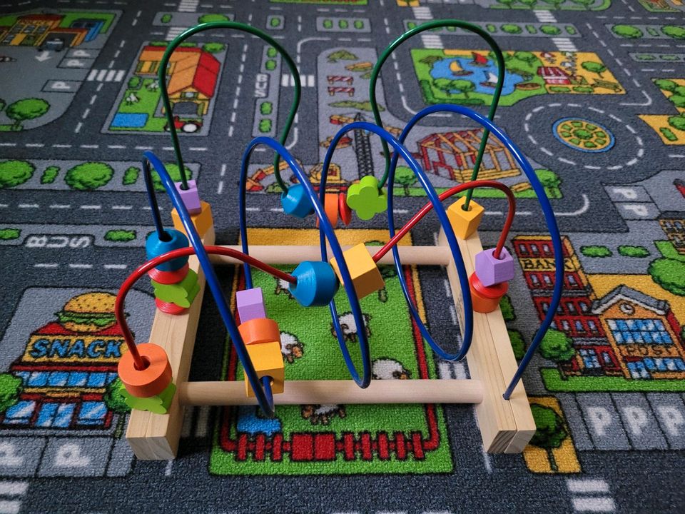 TOP ZUSTAND! Baby Kleinkind Lern Spielzeug Motorik Memory Puzzle in Neuhaus