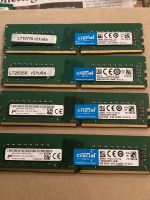 32 GB Crucial DDR 4 - 2133 Arbeitsspeicher Nordrhein-Westfalen - Dinslaken Vorschau