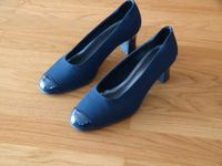 Pumps Schuhe Lack/Textil blau  Gr. 39 Nordrhein-Westfalen - Oelde Vorschau