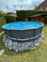 Pool, Aufstell Pool, Intex 488cm Durchmesser, Akku Poolsauger Nordrhein-Westfalen - Werl Vorschau