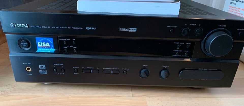 Yamaha Receiver RX-V630RDS Canton AS 10 Subwoofer Lautsprecher in Osterburken