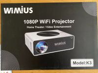 WIMIUS 1080P Wifi Projektor - Neuwertig Berlin - Neukölln Vorschau