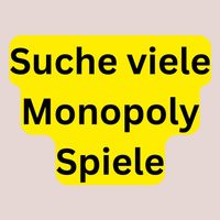 SUCHE MONOPOLY SPIELE SAMMLUNGEN/KONVOLUTE Nordrhein-Westfalen - Witten Vorschau