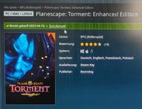 PC-Spiel - Planescape Torment: Enhanced Edition (SteamKey) Niedersachsen - Göttingen Vorschau