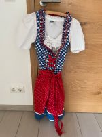 Dirndl 34 rot blau kariert Bayern - Wiedenzhausen Vorschau