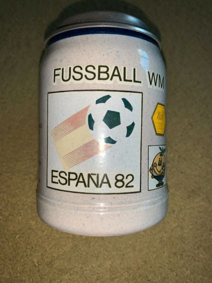 Bierkrug WM 1982 Spanien in Hilden