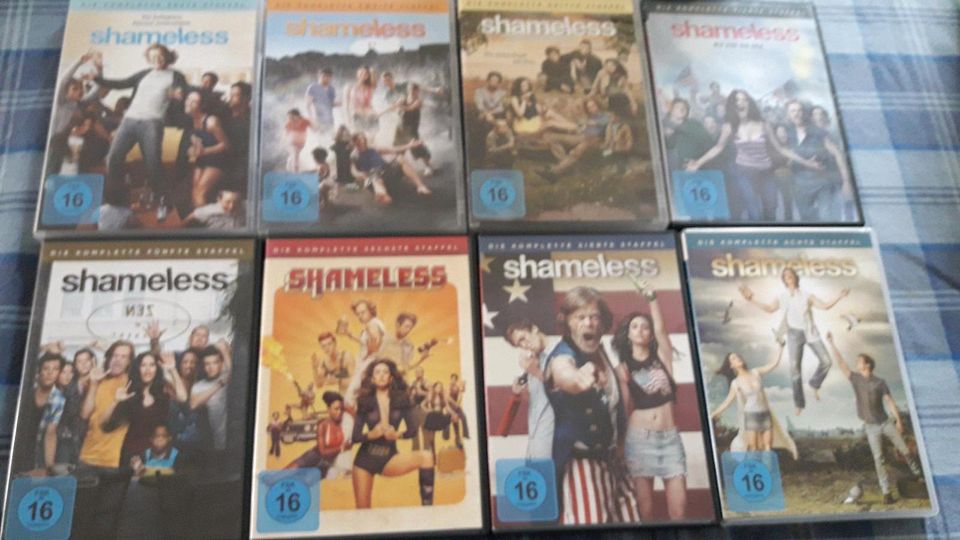 8 DVD Shameless Staffel 1-8 in Osnabrück