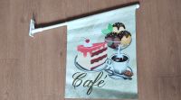 Eisfahne Flagge Café, Konditor, Bäckerei, 46 x 52 cm Außenwerbung Dresden - Pieschen Vorschau