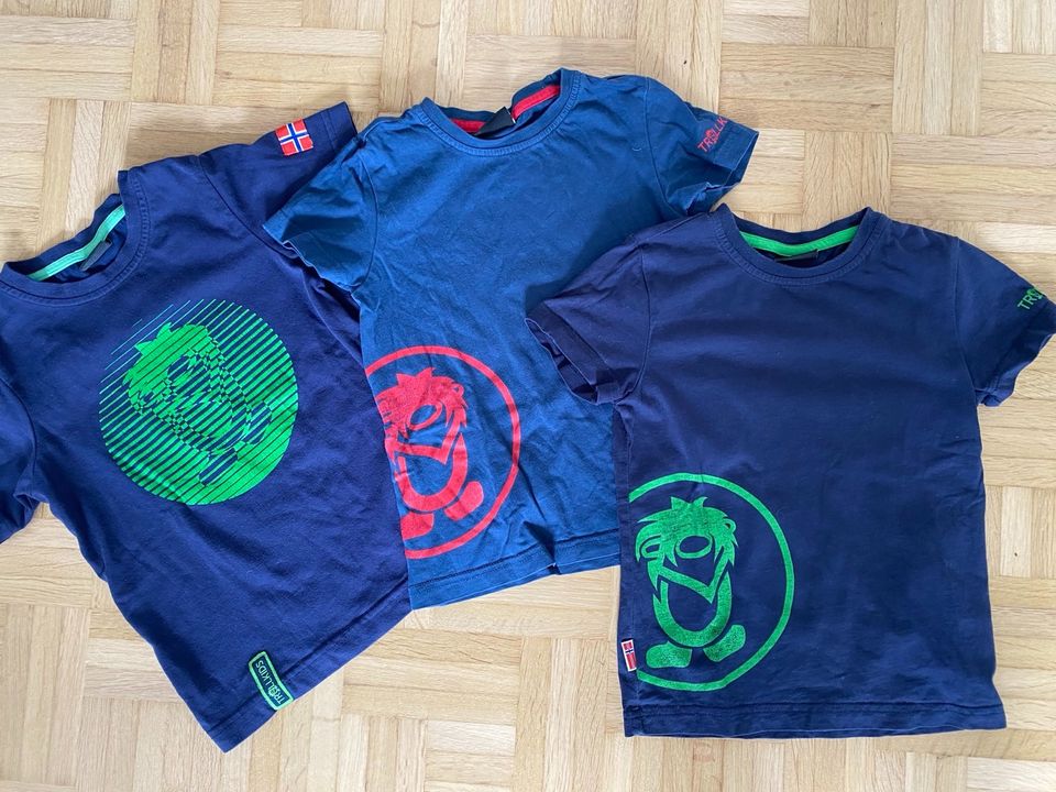 3 T-shirts Trollkids Gr 104 in Bergkamen