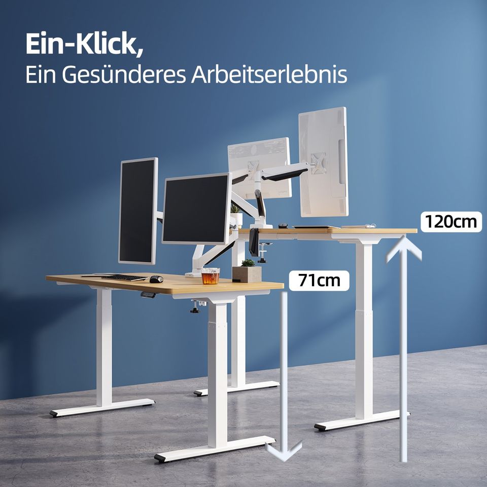 Ergofino DT20L Höhenverstellbares Schreibtischgestell für nur 199€ kaufen! in Reutlingen