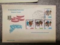 Dreierstreifen Friedensfahrt Dresden 1977 gestempelt Briefmarke Hessen - Langenselbold Vorschau