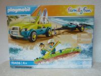 NEU+OVP Playmobil FAMILY FUN 70436 Strandauto mit Kanuanhänger Nordrhein-Westfalen - Recklinghausen Vorschau