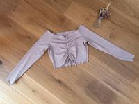 SHEIN Crop Top Langarm Beige/Creme Größe L/40/42,neuwertig! Hessen - Roßdorf Vorschau