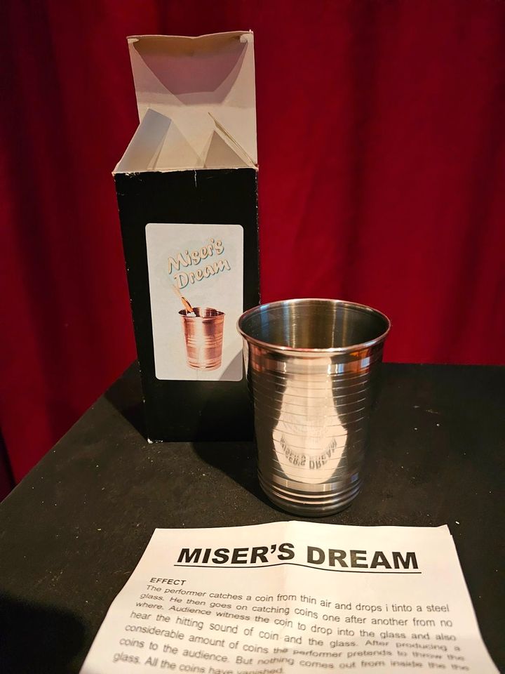 Miser´s Dream NEU, Zaubertrick für Münzen in Heilsbronn