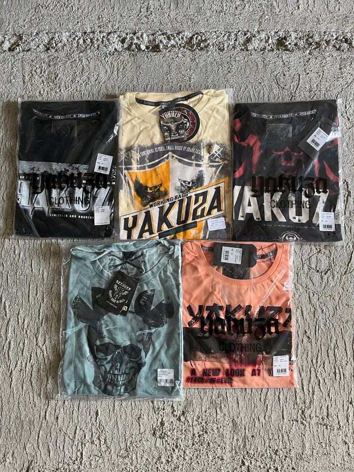 Yakuza TShirt 5Stück Shirt Größe 4XL in Dresden