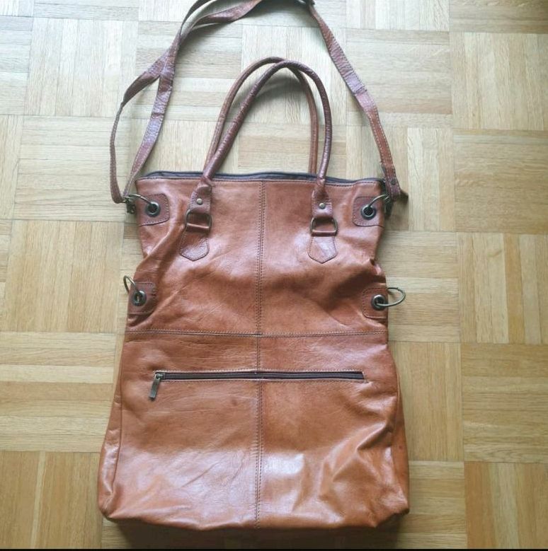 Cognac Ledertasche, Handtasche, Lederbag, NEU in Berlin