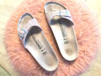 Birkenstock rose/flieder Bayern - Schwarzenbruck Vorschau