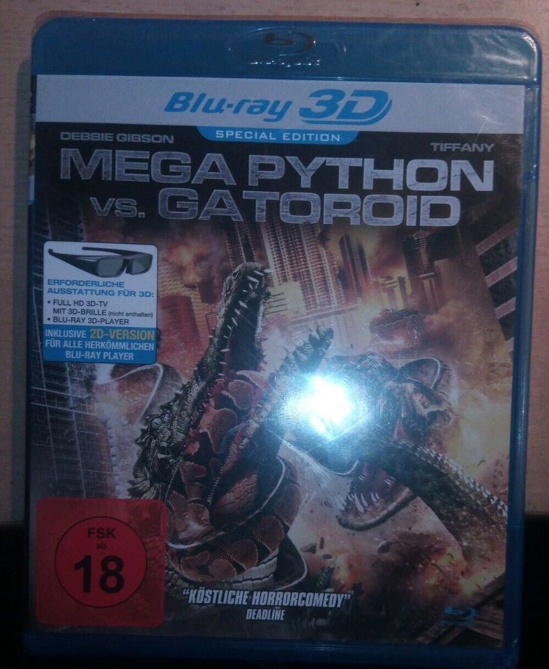 MegaPython V.S Gatoroid Blu-ray 3D in Küps