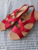 Damen Sommer Sandalen  Rot Gr. 40 Bayern - Kissing Vorschau