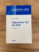 Allgemeiner Teil des BGB, Brox/Walker, 39. Auflage Bayern - Regensburg Vorschau