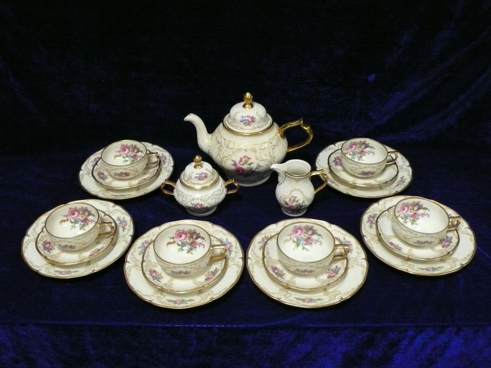 Rosenthal Tee-Kaffeeservice Sanssouci Diplomat Elfenbein Ivory in Essen